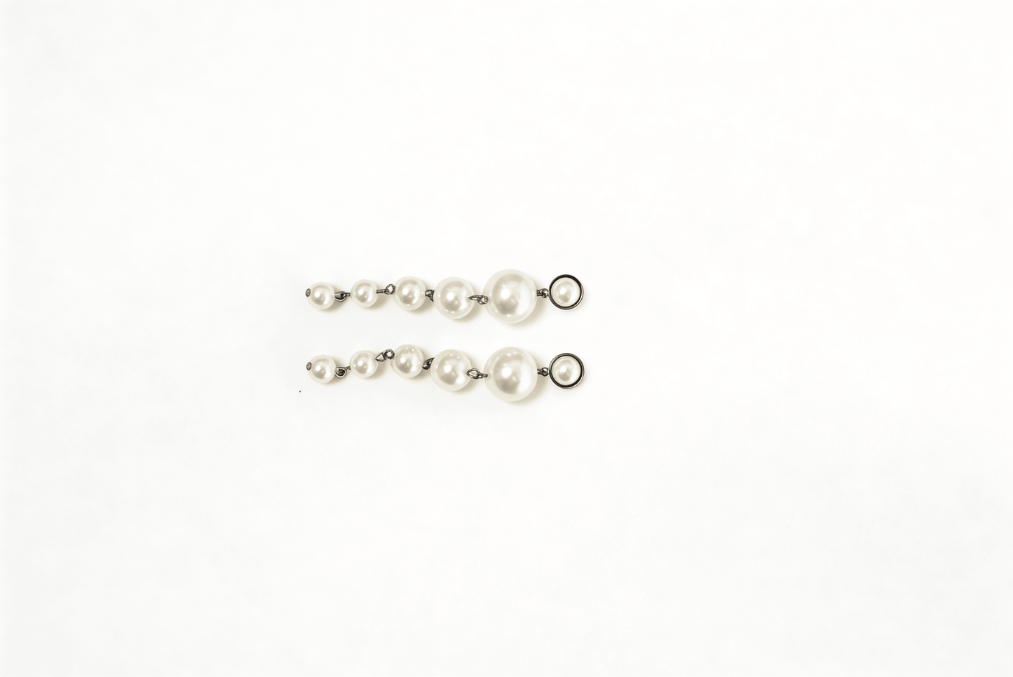 Silver Pearl Drop Earrings