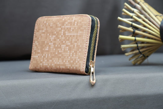 Zipper Pocket Wallet (Pink)