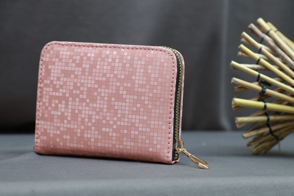 Zipper Pocket Wallet (Lavender)