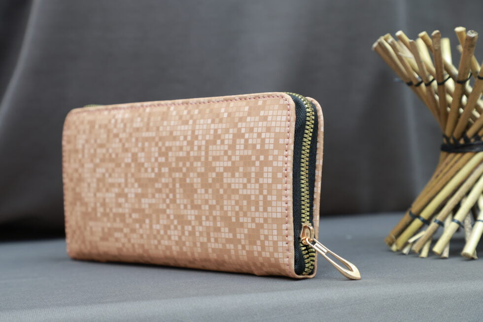 Big Zipper Hand Wallet (Black)