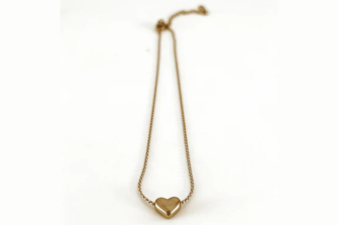 Anti-Tarnish Gold Minimalist Heart Necklace