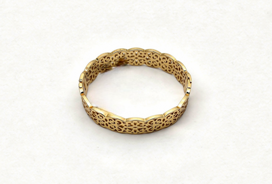 Anti-Tarnish Gold Royal Bangle