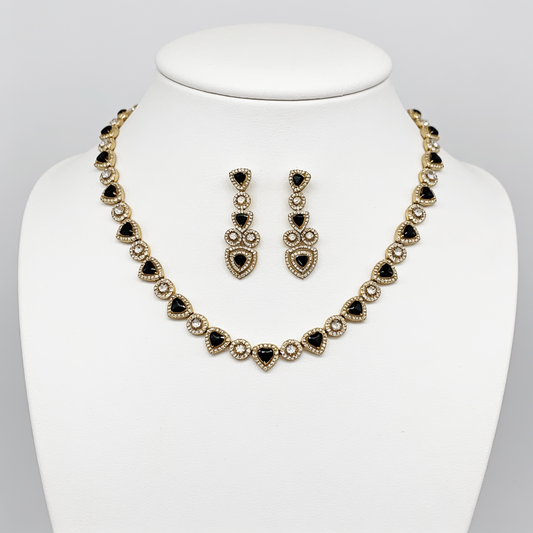 Royal Noir Jewelry Set